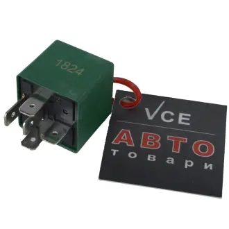 Реле 30a/40a 12v 5 полюсов с гасящим диодом HELLA 4RD 933 332-371