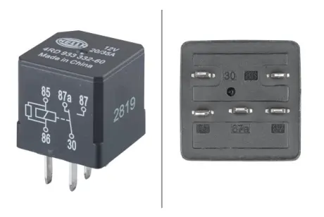 Реле буик century, park avenue, regal, rendezvouz, skylark, cadillac ats, cts, cts sport, deville, dts, escalade, seville, srx, sts, xlr, chevrolet aveo / kalos. HELLA 4RD933332601