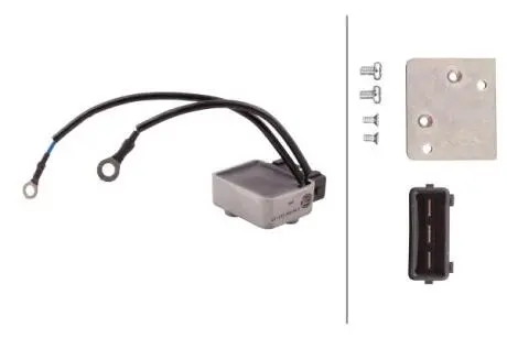 Audi модуль зажигания 80,90,a6 91- HELLA 5DA 006 623-331