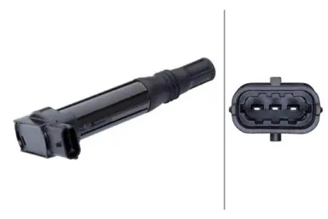 Citroen катушка зажигания c-elysee 1.2 12-, c3 1.2 12-, c4 cactus 1.2 14-, opel, peugeot HELLA 5DA 358 057-931