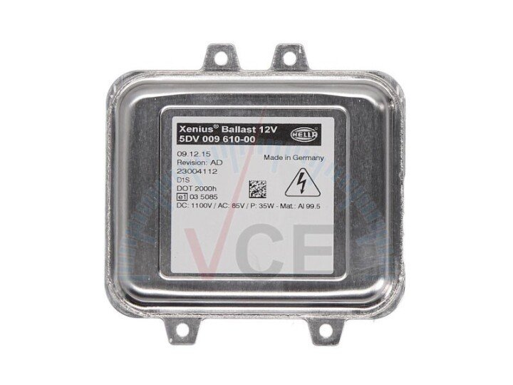 Блок разжигания ксенона bmw x5(e70)/viano/qashqai/octavia 07- HELLA 5DV009610-001 (фото 1)