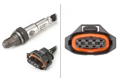 Лембда-зонд Opel Astra, Combo, Meriva 1.2-1.4i (L=350mm) 04-> HELLA 6PA358066-121