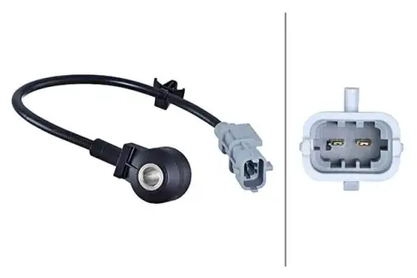 Датчик детонації HYUNDAI ACCENT IV, CRETA, ELANTRA IV, ELANTRA V, ELANTRA VI, I20 I, I30, I40 I, I40 I CW, IX20, IX35, TUCSON, VELOSTER, KIA CARENS III, CARENS IV, CEED, CERATO I G4ED-. HELLA 6PG013114381
