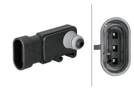 Датчик тиску у впускному колекторі (3 контакти) daewoo opel renault HELLA 6PP 009 400-011