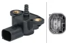 Датчик тиску у впускному колекторі IVECO STRALIS II, MAN NL, TGA, TGM I, TGS I, TGX I, MP3, ANTOS, LP, NG, O 309, SK, A (W176), A (W177) 651.926-OM9 HELLA 6PP009403101 (фото 1)