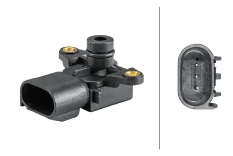 Датчик давления во впускном коллекторе HELLA 6PP358152241