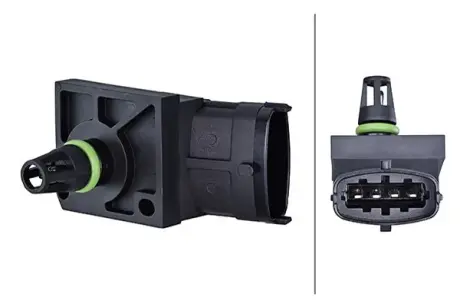 Датчик давления во впускном коллекторе renault clio ii, grand scenic ii, master ii, megane ii, megane ii/kombi, modus, scenic ii f9q772-k9k750 09.00- HELLA 6PP358152621