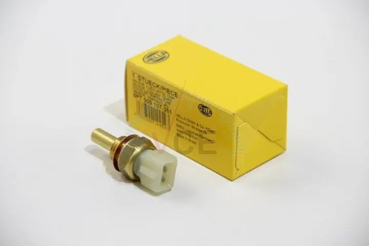 Датчик, температура олії; датчик, температура рідини, що охолоджує; датчик, температура олії; датчик, температура палива HELLA 6PT 009 107-351 (фото 1)