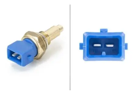 Датчик температуры ож (2 контакта / синий) daewoo fiat lancia opel HELLA 6PT 009 309-291