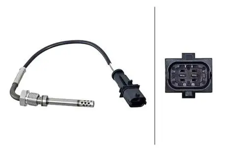 Датчик температури вихлопних газів (перед dpf, 2pin) HELLA 6PT010376361