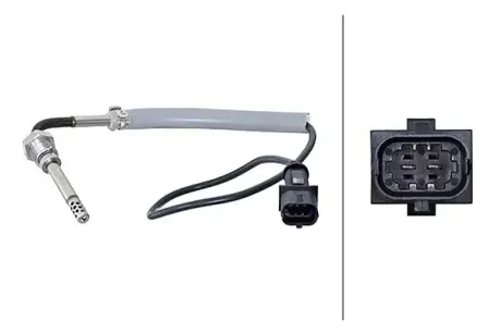 Датчик температуры выхлопных газов euro 5 fiat 500, 500 c, 500l, panda, panda/hatchback, lancia ypsilon 09.03- HELLA 6PT010376371