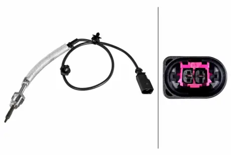 Датчик температуры выхлопных газов AUDI A4 B8, A5, Q5 2.0D 01.08-05.17 HELLA 6PT010376671