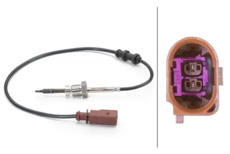 Датчик температуры ог (после катализатора) vw passat b6 1.6-2.0 tdi 05-14 HELLA 6PT 014 494-061