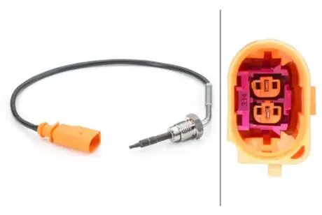 Датчик, температура вихлопних газів HELLA 6PT 014 494-181