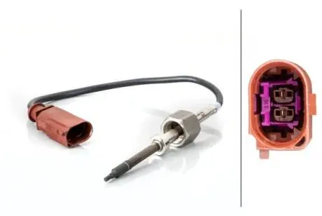 Датчик температуры выпускных газов (перед катализатором) vw crafter 30-35/30-50 2.5tdi 06-13 HELLA 6PT 014 495-051