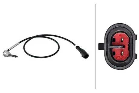 Датчик температури вихлопних газів iveco daily iii, daily iv, daily v, daily vi 05.99- HELLA 6PT358181791