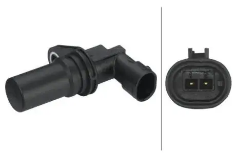 Датчик коленчатого вала. датчик частоты вращения. HELLA 6PU009163401