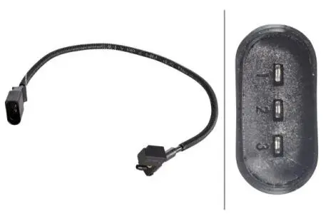 Vw датчик оборотов двигателя bora, golf, 1,4 00-, skoda fabia 1,4 -07 HELLA 6PU 009 167-471