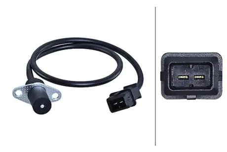 Датчик положения коленчатого вала ALFA ROMEO 164, 33, 75, FIAT ARGENTA, CINQUECENTO, CROMA, ELBA, FIORINO-MINIVAN, REGATA, RITMO, UNO, FORD ESCORT V, INNOCENTI ELBA 0.7-2.5D 09.89- HELLA 6PU358191081