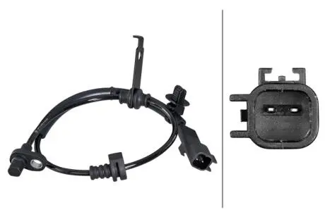 Датчик abs (задн лив/прав) HELLA 6PU358218681