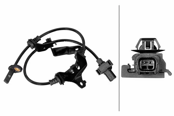 Фото 1 - Датчик оборотів колеса HELLA 6PU358218931 Датчик оборотів колеса HELLA 6PU358218931 (фото 1)