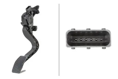 Датчик, педали акселератора HELLA 6PV010175731