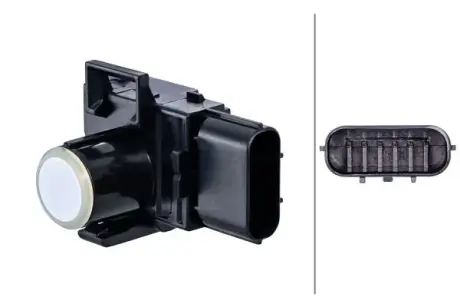 Датчик контролю паркування (парктронік) (або підходить для фарбування: так) HONDA ACCORD VIII, CIVIC IX SDN-COUPE 09.07-12.15 HELLA 6PX358141871