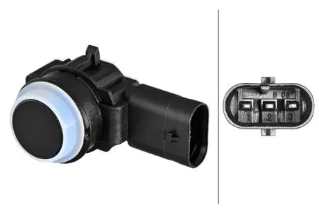 Датчик, система помощи при парковке HELLA 6PX358270451