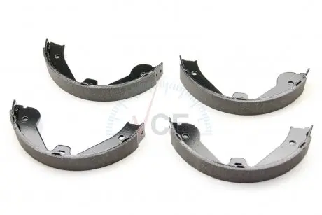 Комплект тормозных колодок, стояночная тормозная система. HELLA 8DA 355 050-601