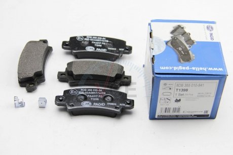 Комплект тормозных колодок, дисковый тормоз HELLA 8DB 355 010-841 (фото 1)