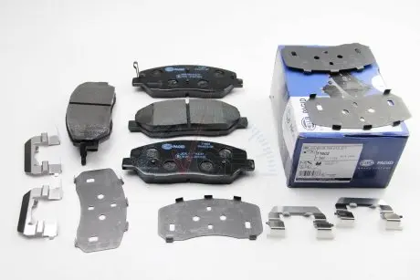 Комплект гальмівних колодок, дискове гальмо HELLA 8DB 355 012-371