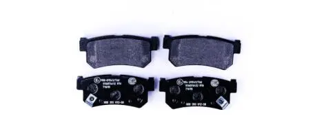 Гальмівні колодки, дискове гальмо (набір) HELLA 8DB355012501