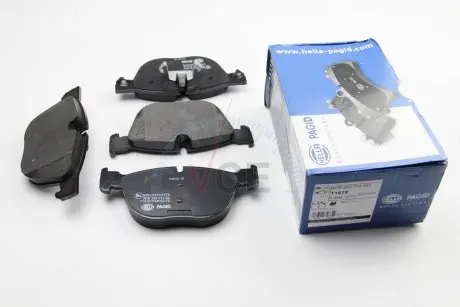 Комплект гальмівних колодок, дискове гальмо HELLA 8DB 355 012-541