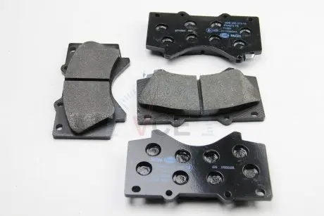 Комплект тормозных колодок, дисковый тормоз HELLA 8DB 355 013-151