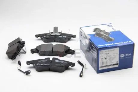 Комплект гальмівних колодок, дискове гальмо HELLA 8DB 355 014-481