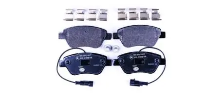 Тормозные колодки, дисковый тормоз (набор) HELLA 8DB355016071