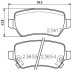 Комплект гальмівних колодок, дискове гальмо HELLA 8DB 355 018-781 (фото 1)