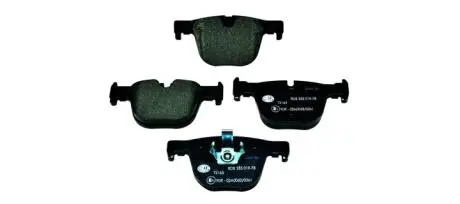 Колодки гальмівні дискові; задн. HELLA 8DB355019781