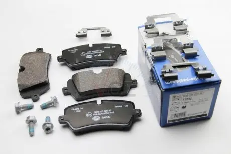 Комплект гальмівних колодок, дискове гальмо HELLA 8DB 355 020-361