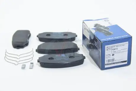 Колодки гальмівні дискові; передн. HELLA 8DB355032941