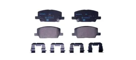 Колодки тормозные (передние) opel insignia b 17-/ mokka 12- (mando) q+ HELLA 8DB 355 040-001