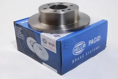 Тормозной диск зад. sprinter/crafter 06- (3.0-3.5t) 298mm HELLA 8DD355117-641