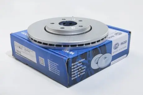 Диск тормозной opel vivaro renault trafic iii 1.6d 05.14- HELLA 8DD 355 122-601