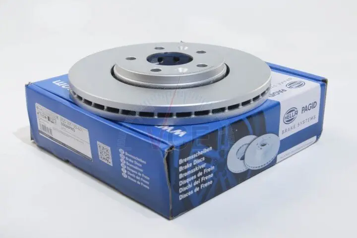 Диск тормозной opel vivaro renault trafic iii 1.6d 05.14- HELLA 8DD 355 122-601 (фото 1)