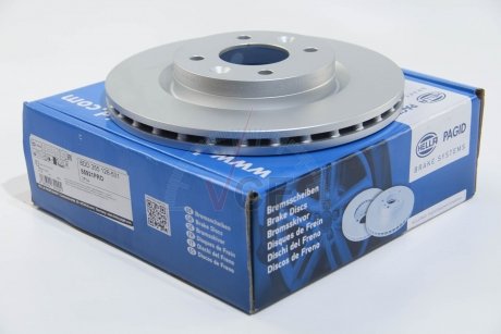 Тормозной диск HELLA 8DD 355 126-531 (фото 1)