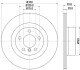 Диск тормозной зад. bmw x3 (f25), x4 (f26) 2.0d-3.0 10- HELLA 8DD 355 129-811 (фото 4)