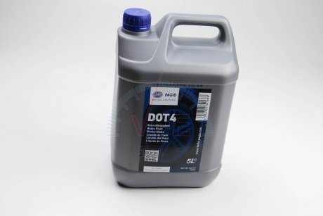 Тормозная жидкость dot-4/5л/ HELLA 8DF 355 360-031