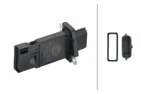 Nissan датчик потока возд.(сенсор без корпуса!) almera,primera, x-trail HELLA 8ET 009 142-761