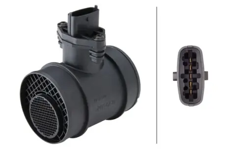 Витратомір повітря (5 pin, модуль) ALFA ROMEO GT, FIAT PANDA, OPEL AGILA, CORSA C, MERIVA A 1.0-1.9D 06.03- HELLA 8ET009149411