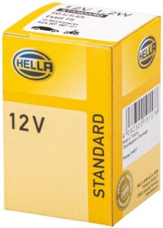 Автолампа behr bax bx8, 4d 1,2 w прозрачна HELLA 8GA007997-121